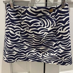 Lilly Pulitzer Wave Mini Skirt